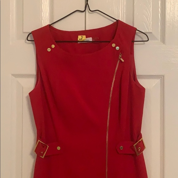 Calvin Klein Dresses & Skirts - Calvin Klein Red Sleeveless Dress
